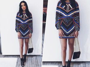 lilly framboise robe