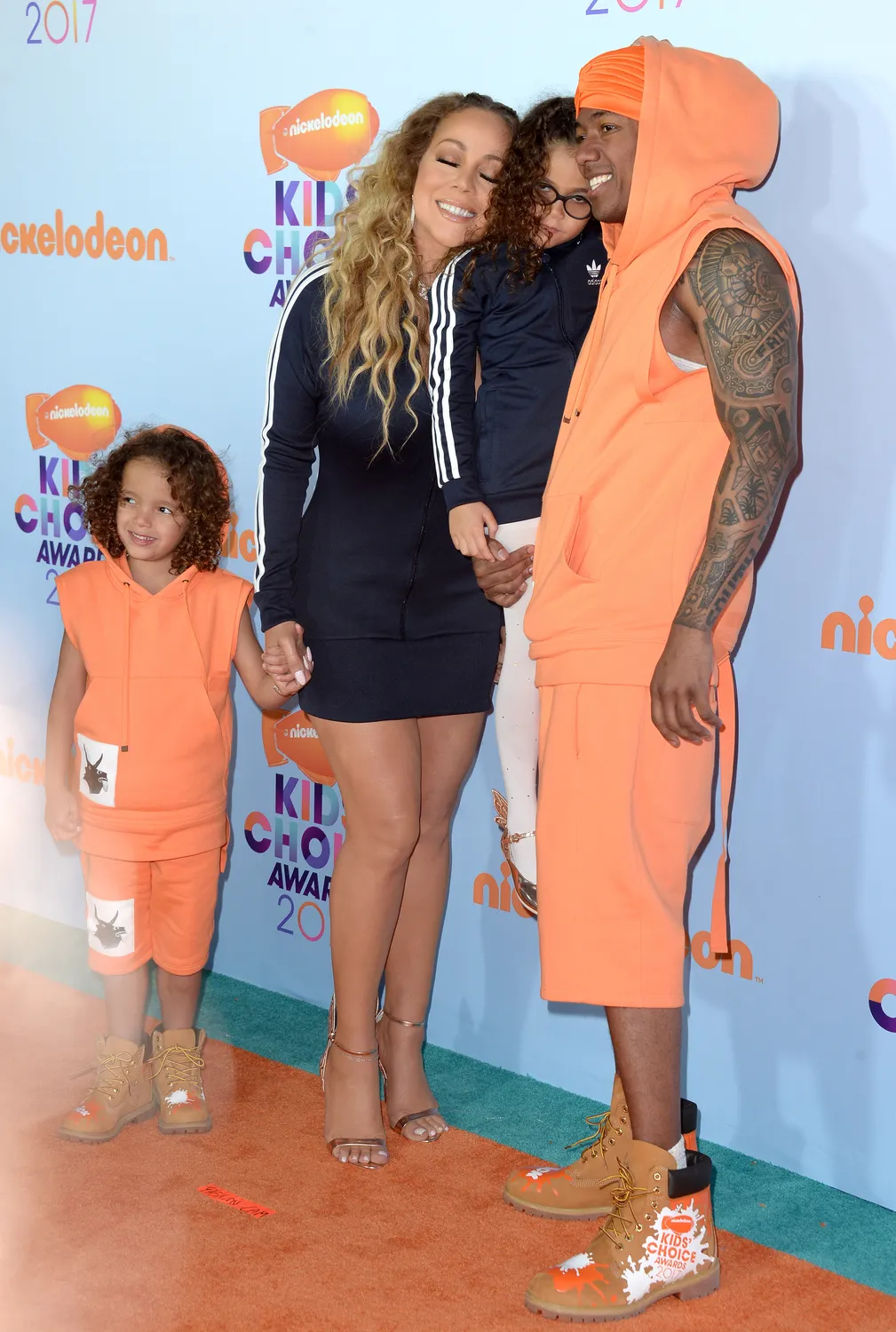 Photos : Mariah Carey : Avec Nick Cannon le co-parenting fonctionne à  merveille aux Nickelodeon Kids Choice Awards 2017