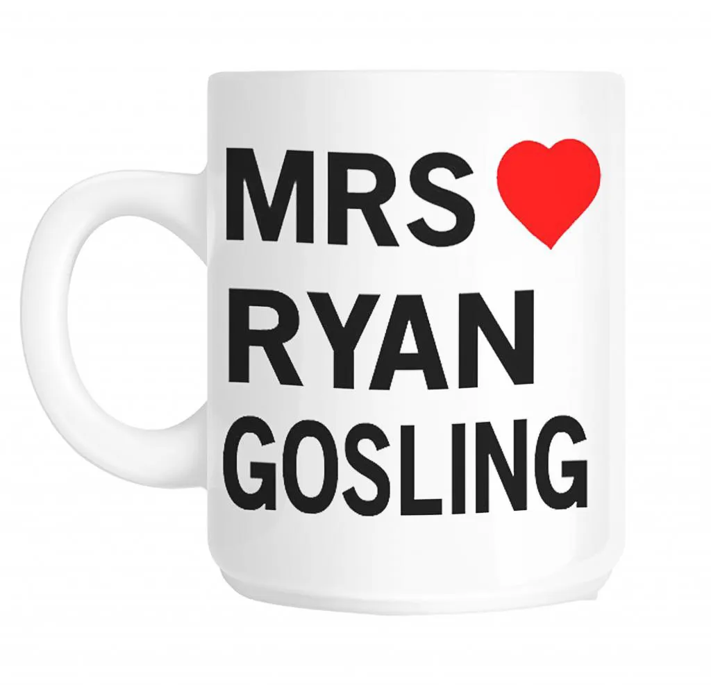 Mug Mrs Ryan Gosling sur wirralmugprinting 10