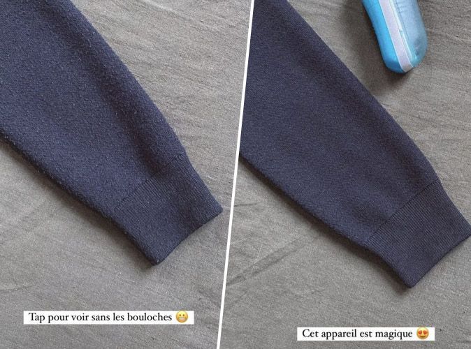 Instagram : cet appareil magique retire instantanément toutes les bouloches  sur les vêtements et il coûte moins de 12€ !