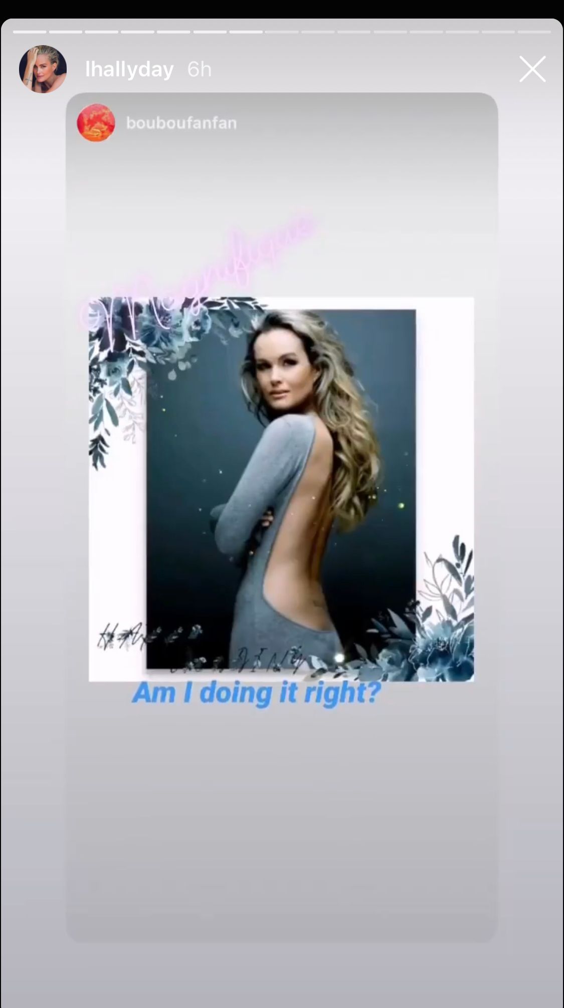 Photo Laeticia Hallyday Sa Robe Dos Nu Qui En Devoile Un Peu Trop