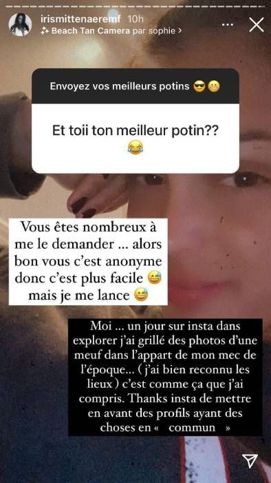 Iris Mittenaere Trompee Par Son Mec L Ancienne Miss Le Grille Chez Lui Avec Une Autre Fille [ 701 x 394 Pixel ]