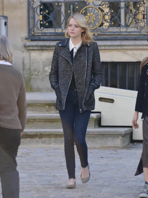 Photos : Emma Stone : délicieuse touriste à Paris !