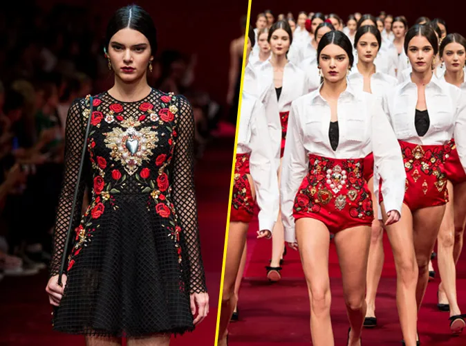 kendall jenner dolce and gabbana