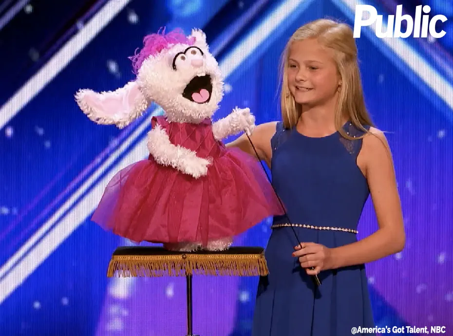 Vidéo : America's Got Talent : une enfant de 12 ans fait le buzz avec un  numéro de ventriloque !